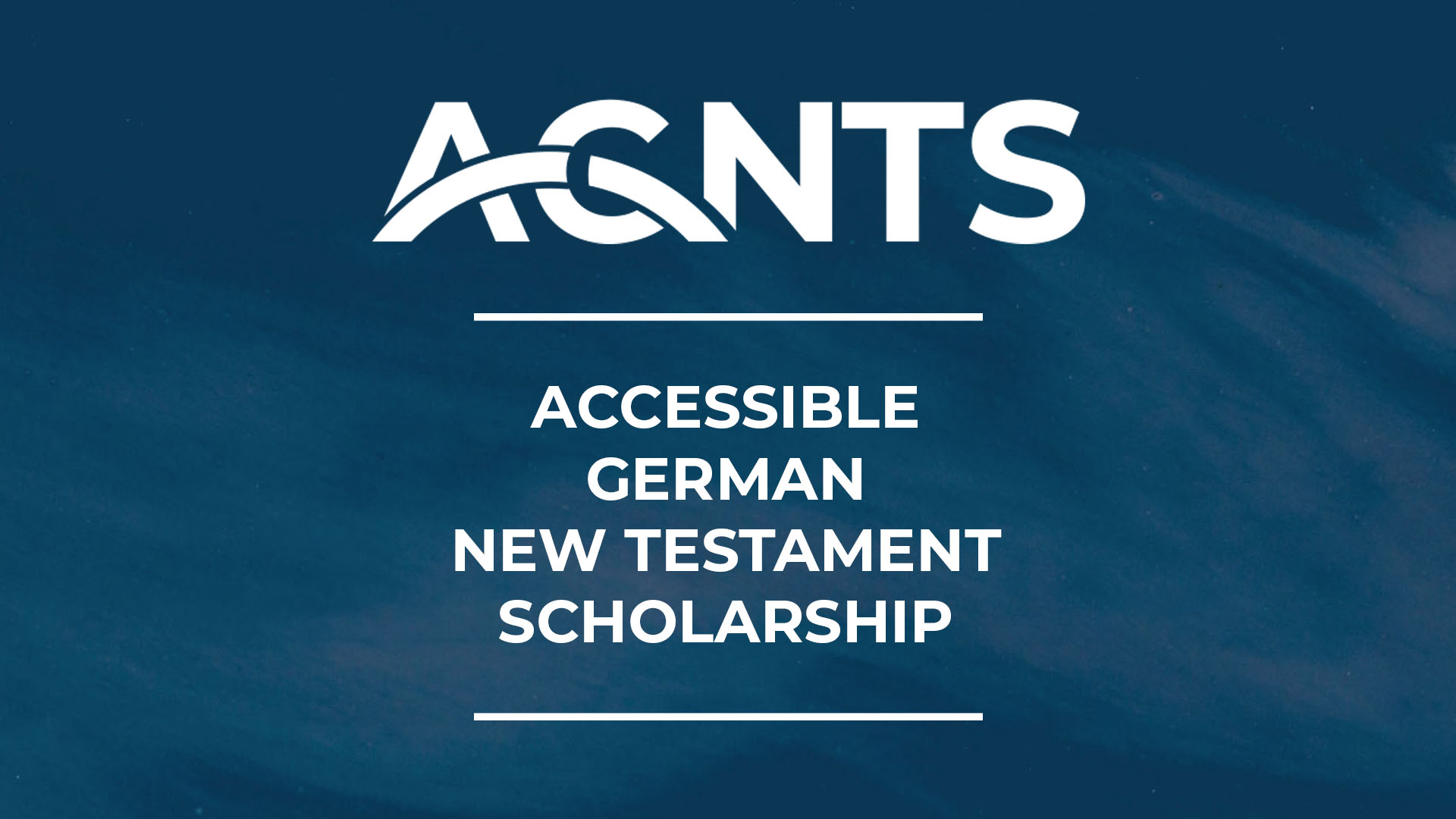 New Issue Issues - Accessible German New Testament Scholarship